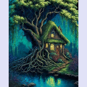 Paint By Numbers -Tree House