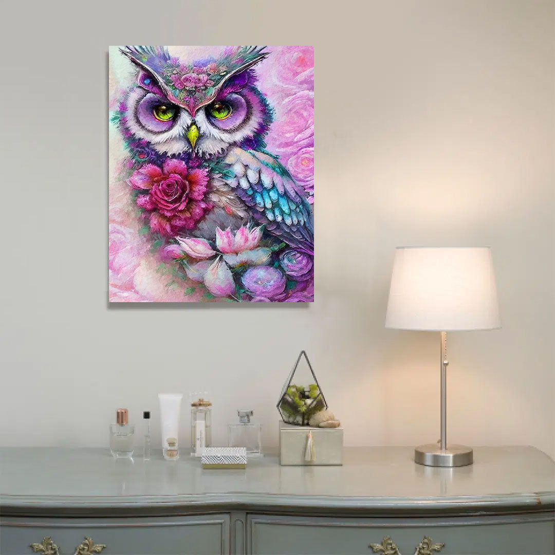 Paint By Numbers -Owl