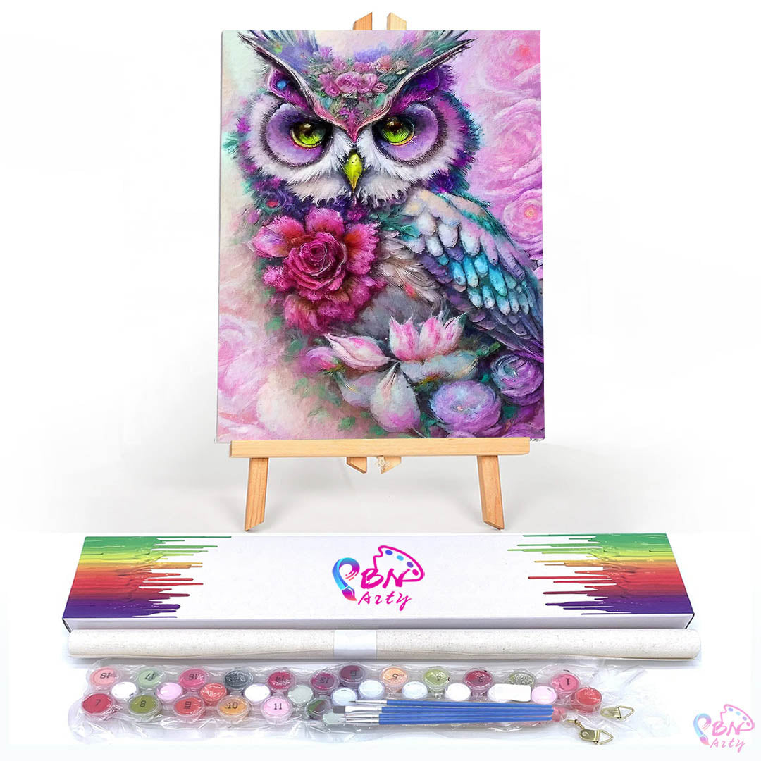 Paint By Numbers -Owl