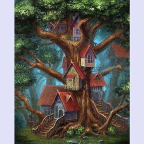 Paint By Numbers -Tree House