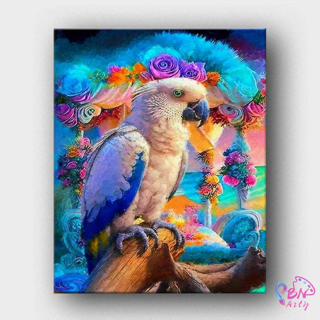 Paint By Numbers -Parrot