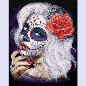 Paint By Numbers -Skeleton Girl