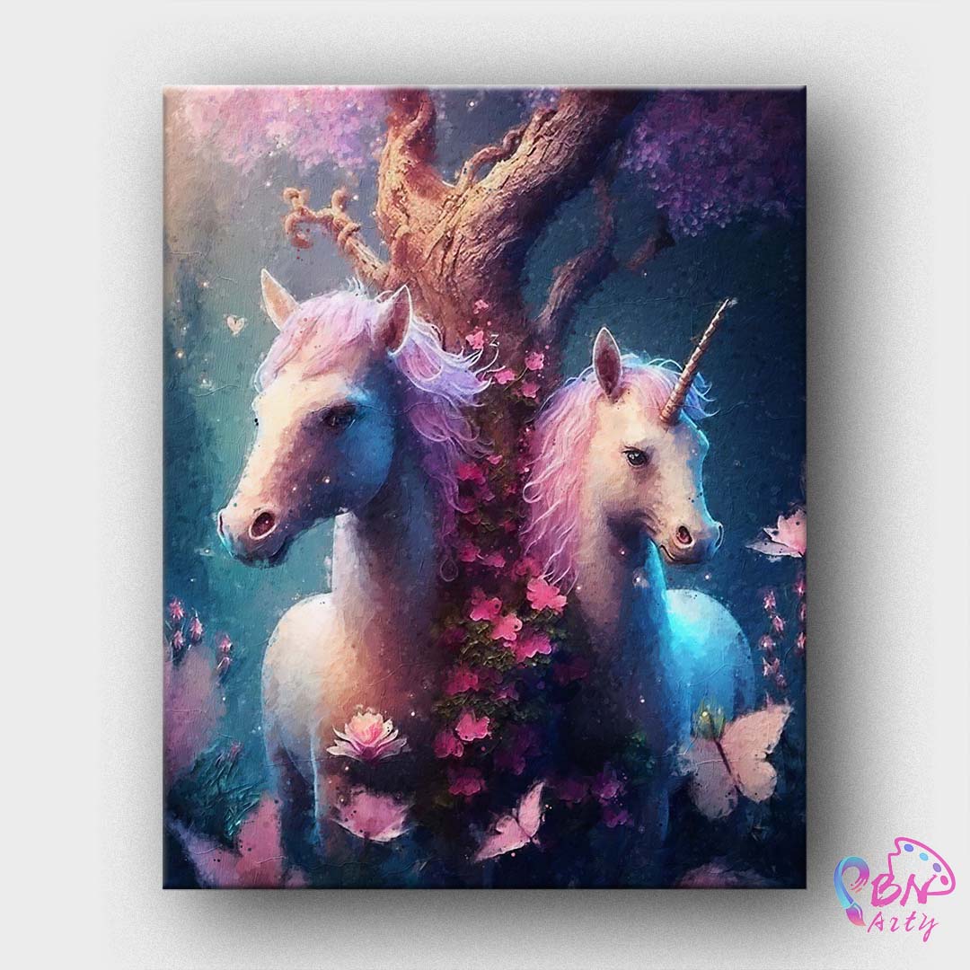 Paint By Numbers -Unicorns