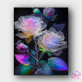 Paint By Numbers -Crystal Roses