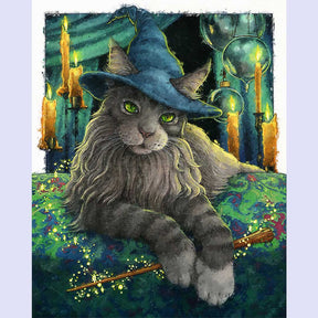 Paint By Numbers -Magicl Cat