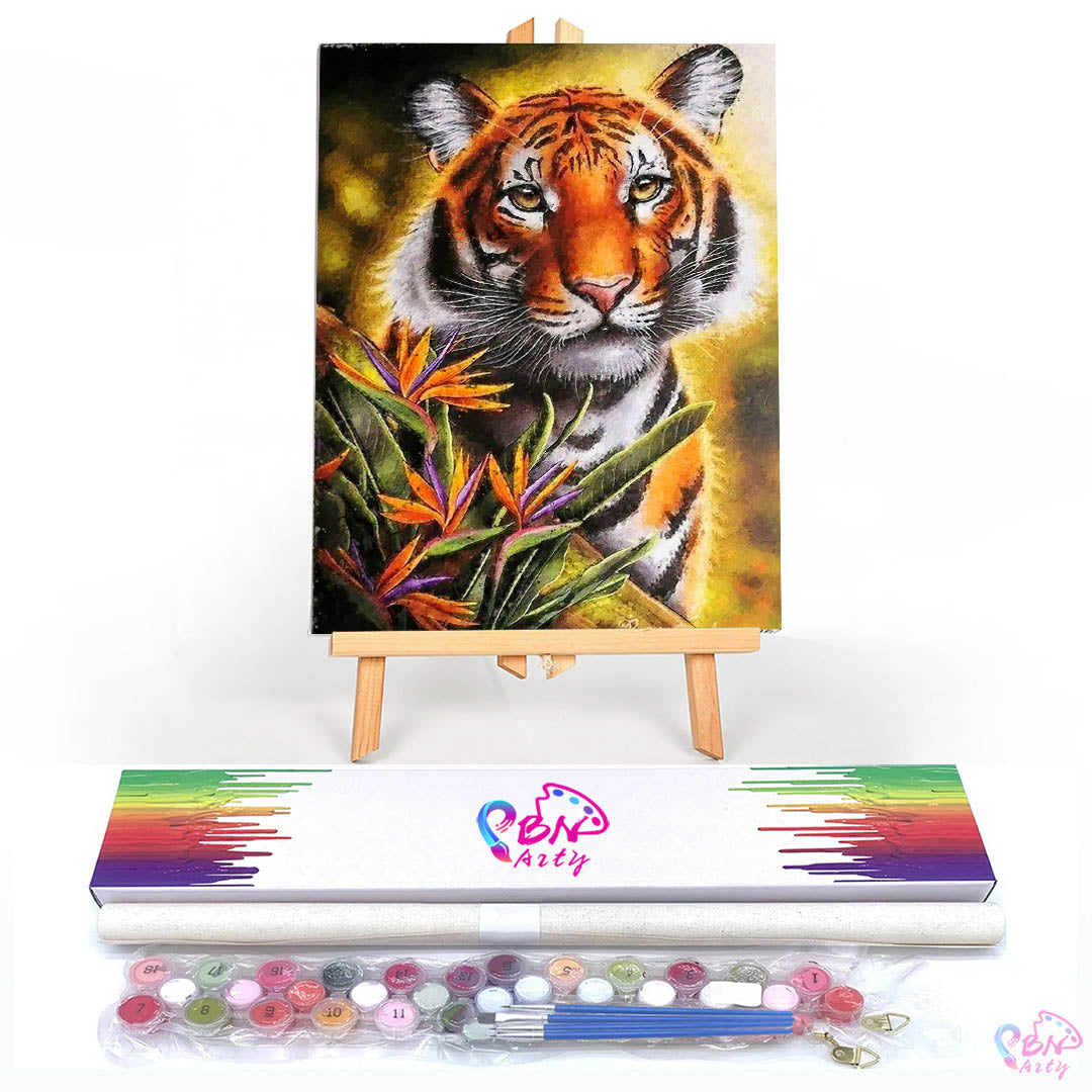 Paint By Numbers -Tiger