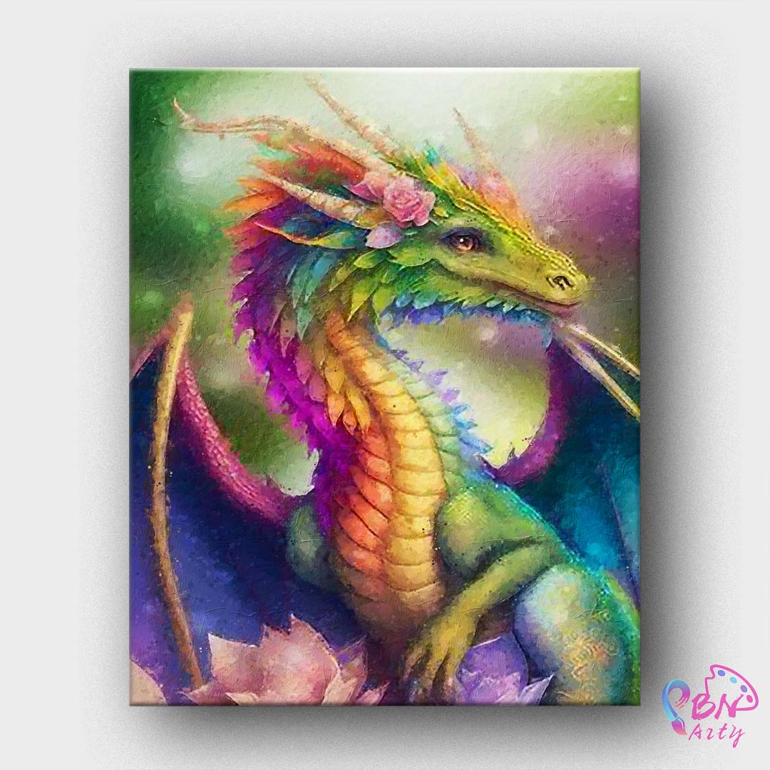 Paint By Numbers - Dragon