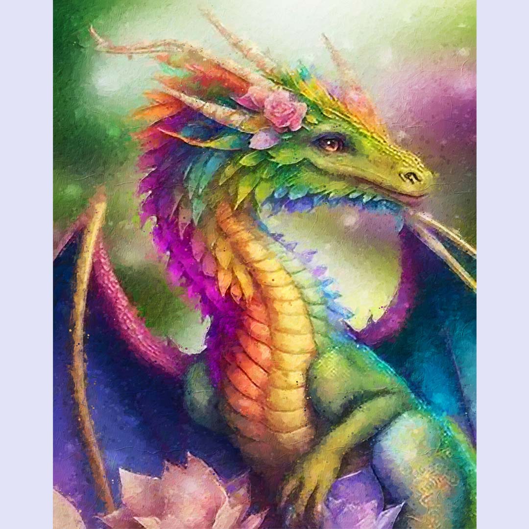 Paint By Numbers - Dragon