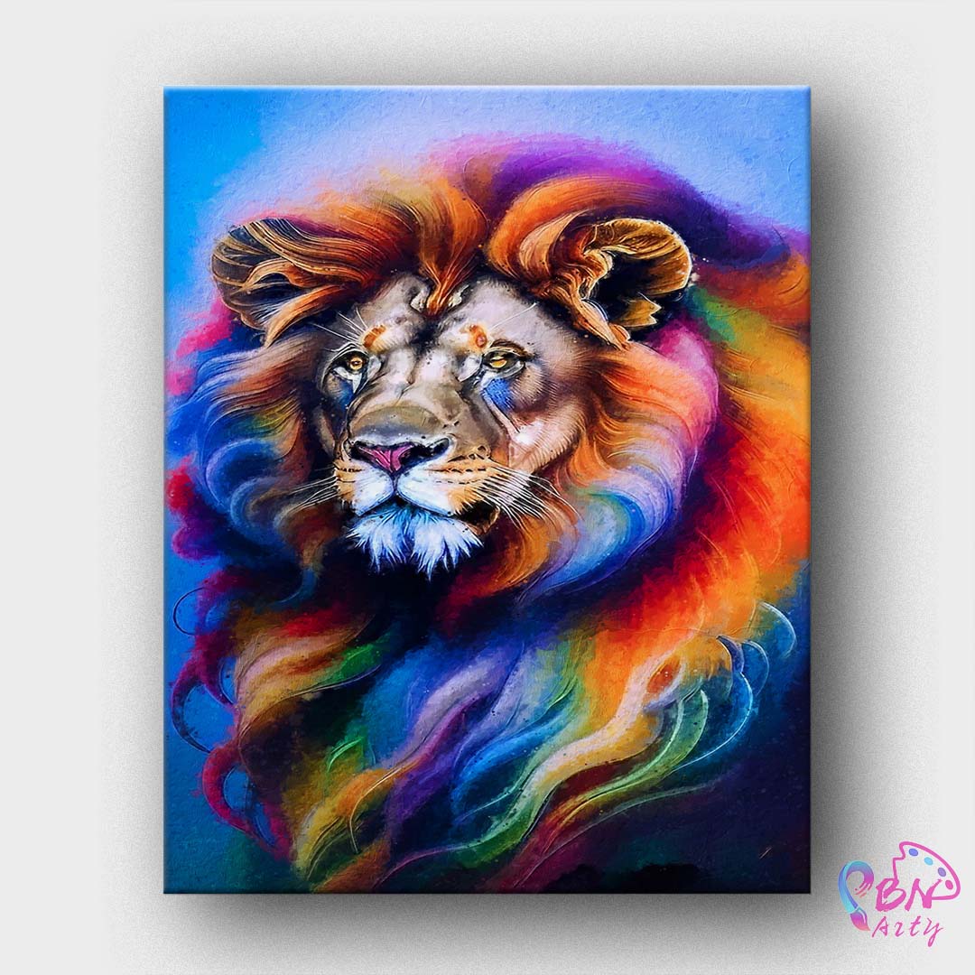 Paint By Numbers -Lion