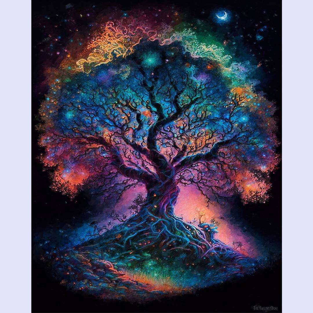 Paint By Numbers - Tree