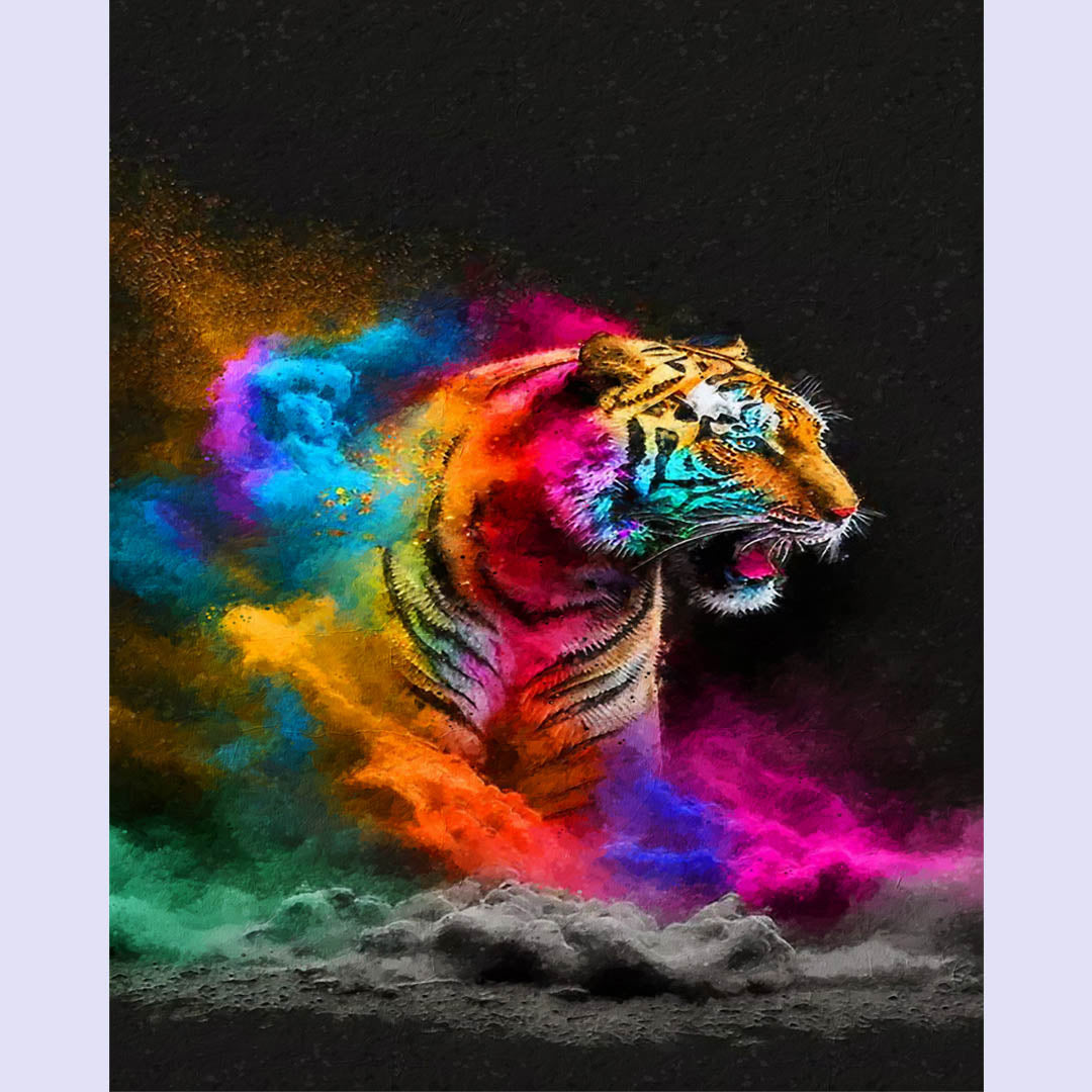 Paint By Numbers -Tiger