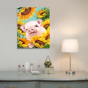 Paint By Numbers -Pig