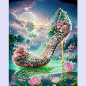 Paint By Numbers -Rose Heels