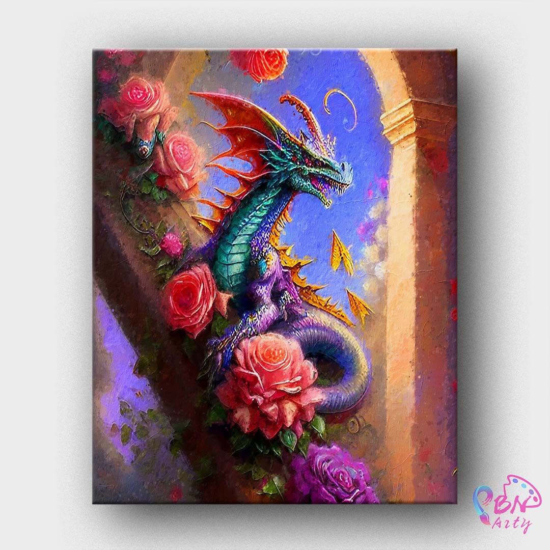 Paint By Numbers -Dragon