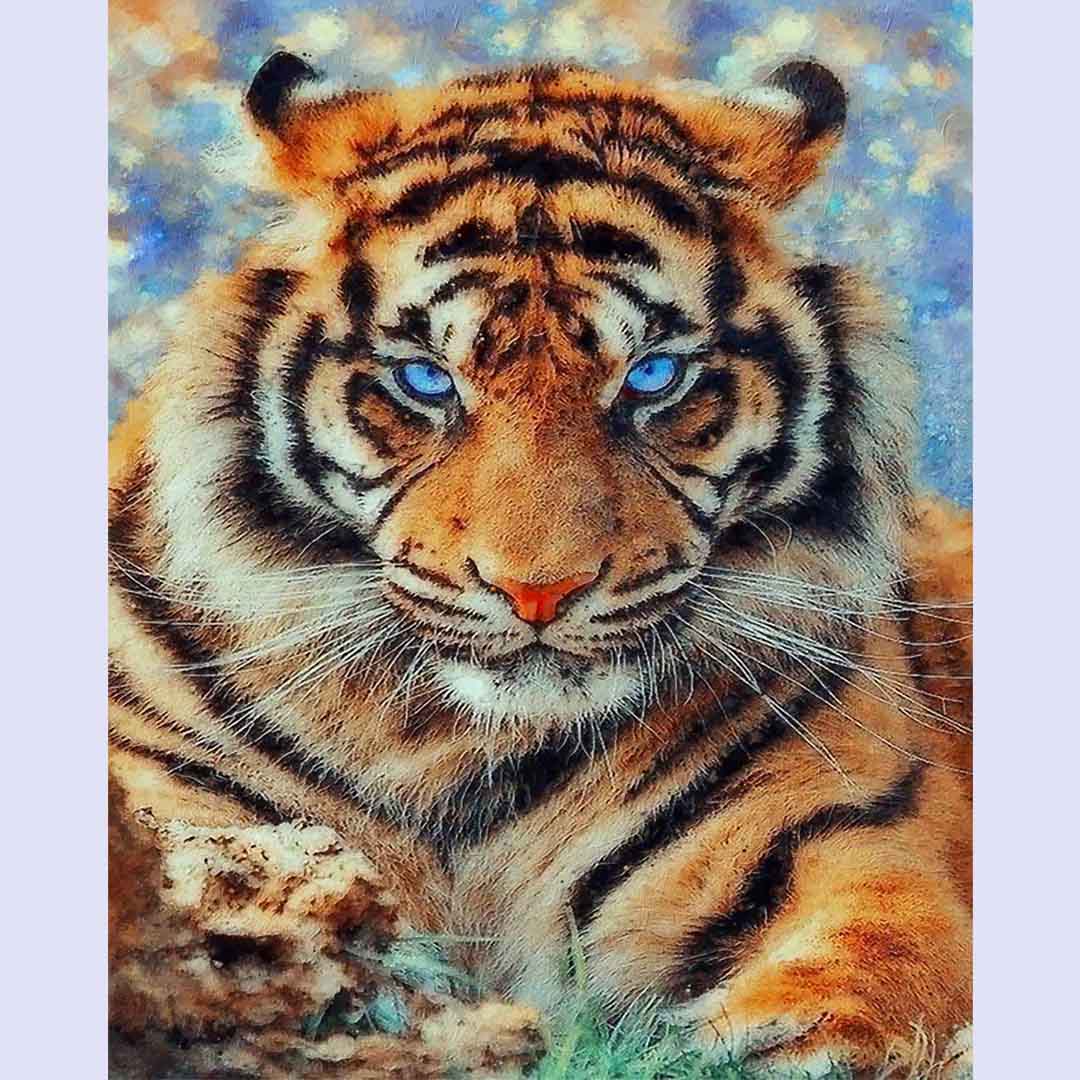 Paint By Numbers -Tiger