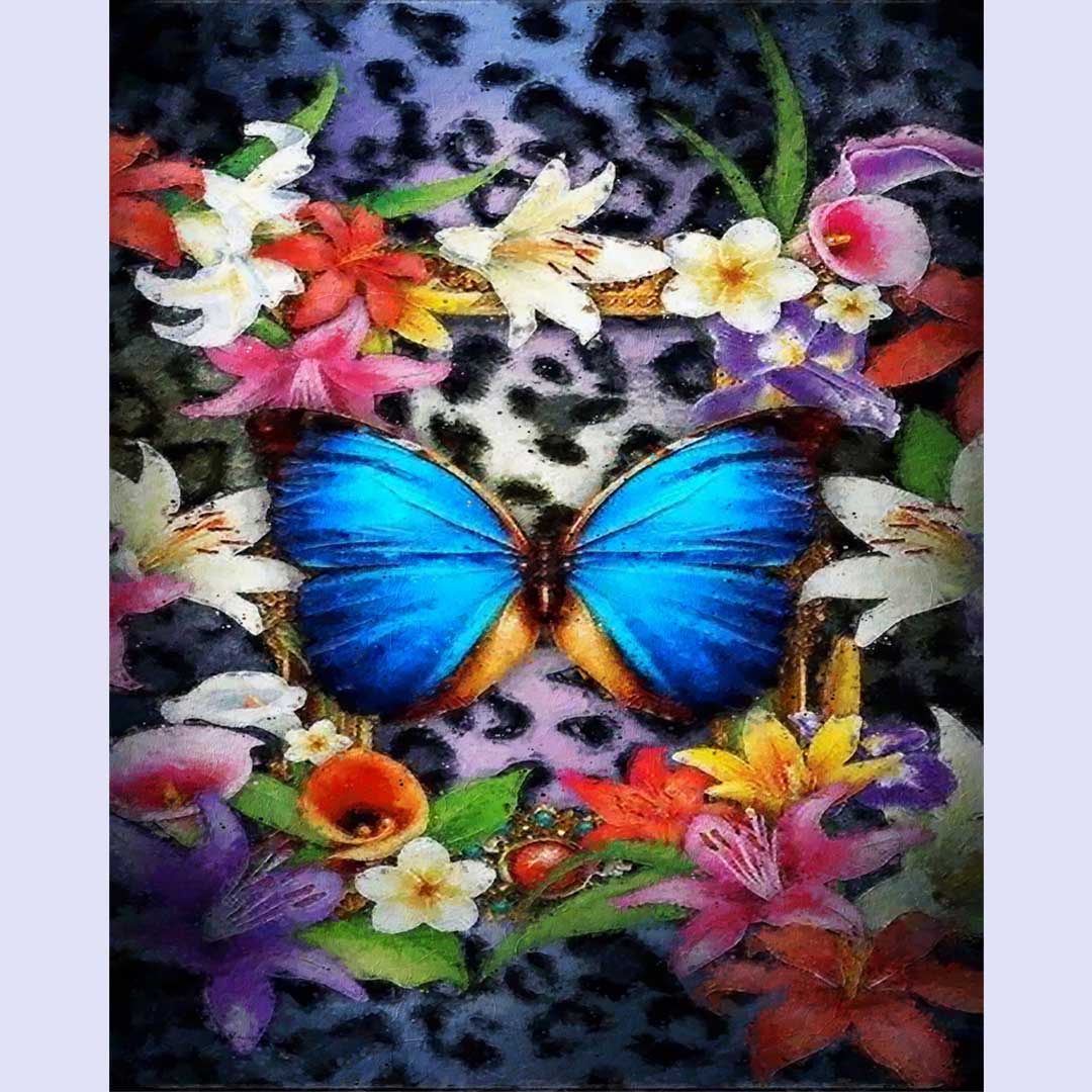 Paint By Numbers -Butterfly