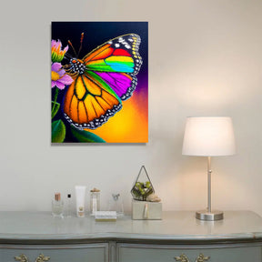 Paint By Numbers -Butterfly