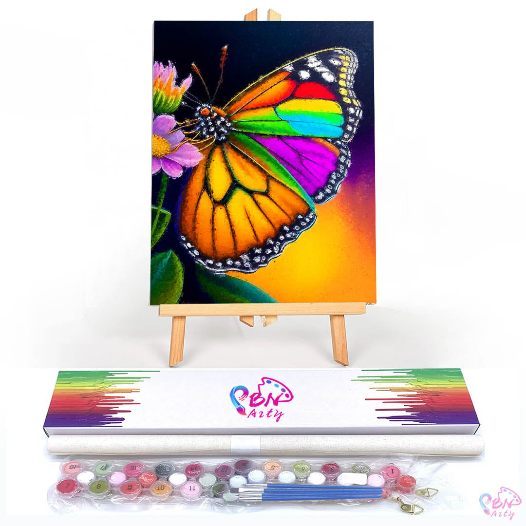 Paint By Numbers -Butterfly