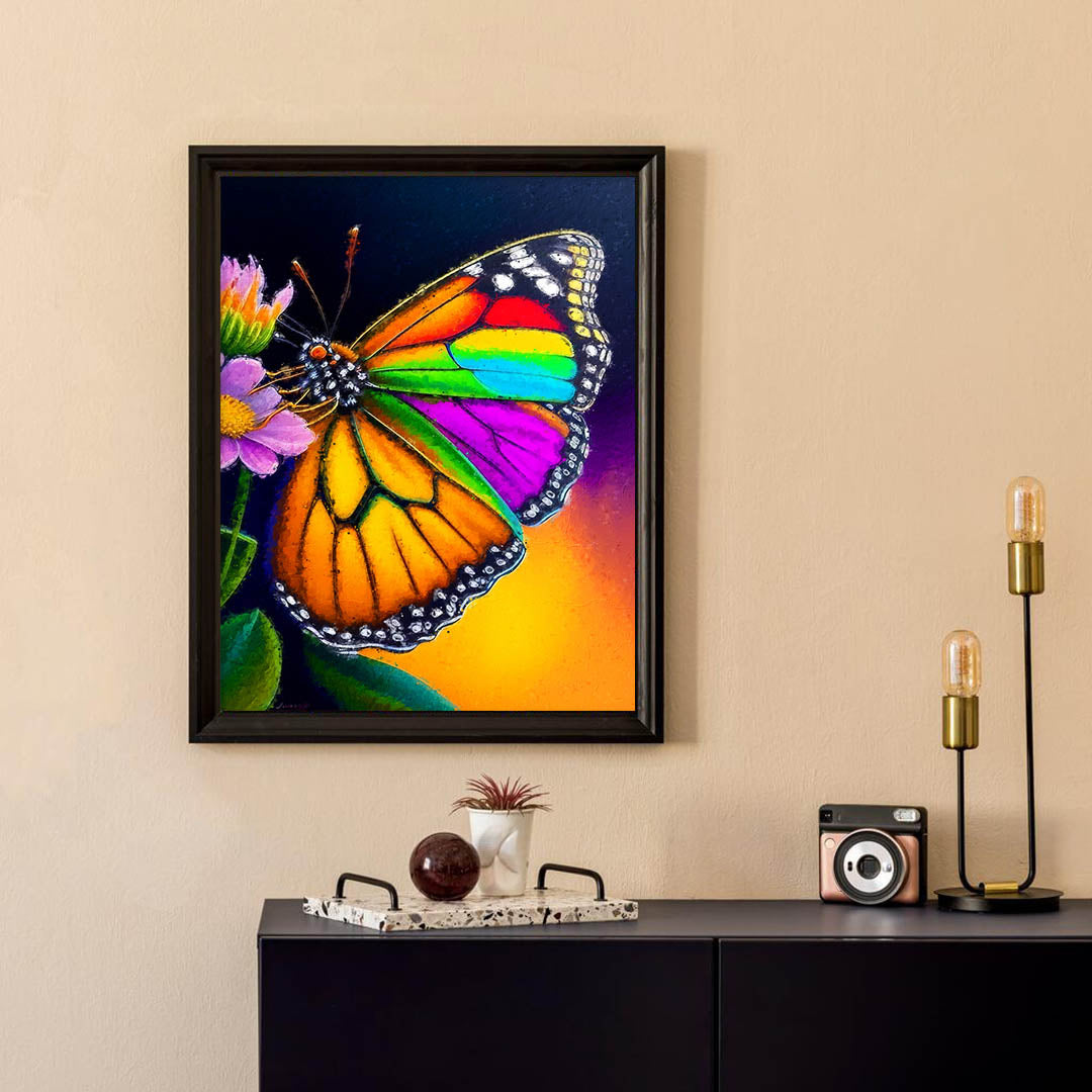 Paint By Numbers -Butterfly