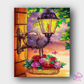 Paint By Numbers -Lamp