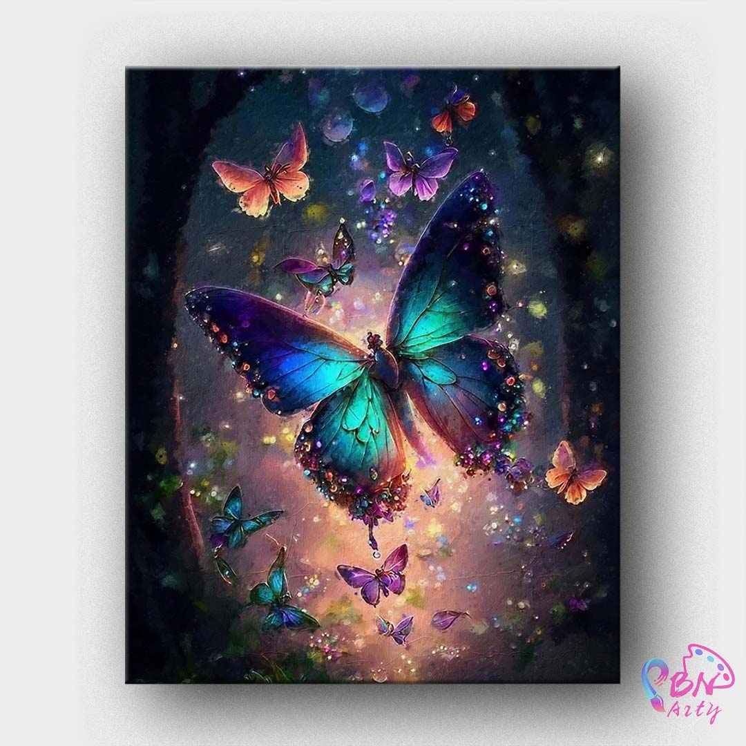 Paint By Numbers -Butterfly Fairyland