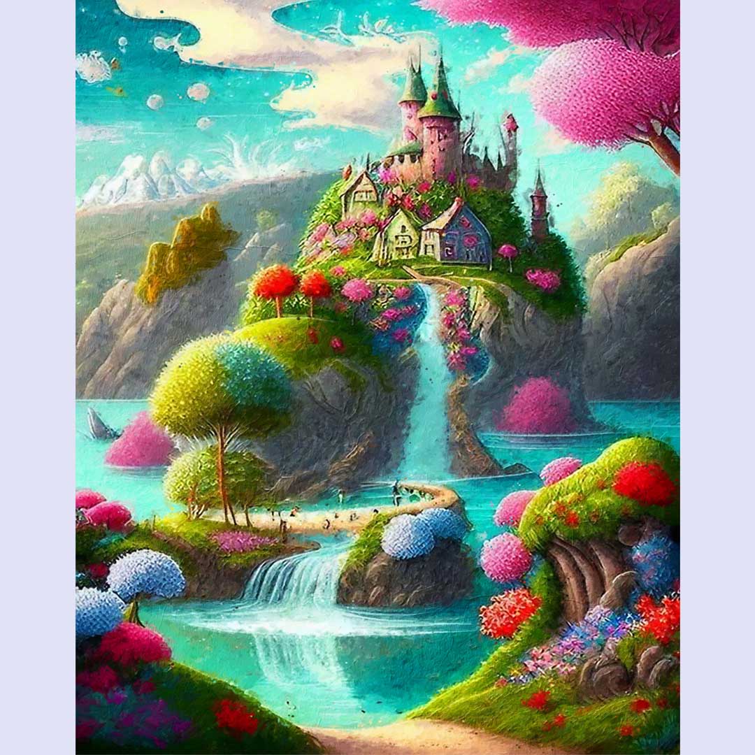 Paint By Numbers -Castle