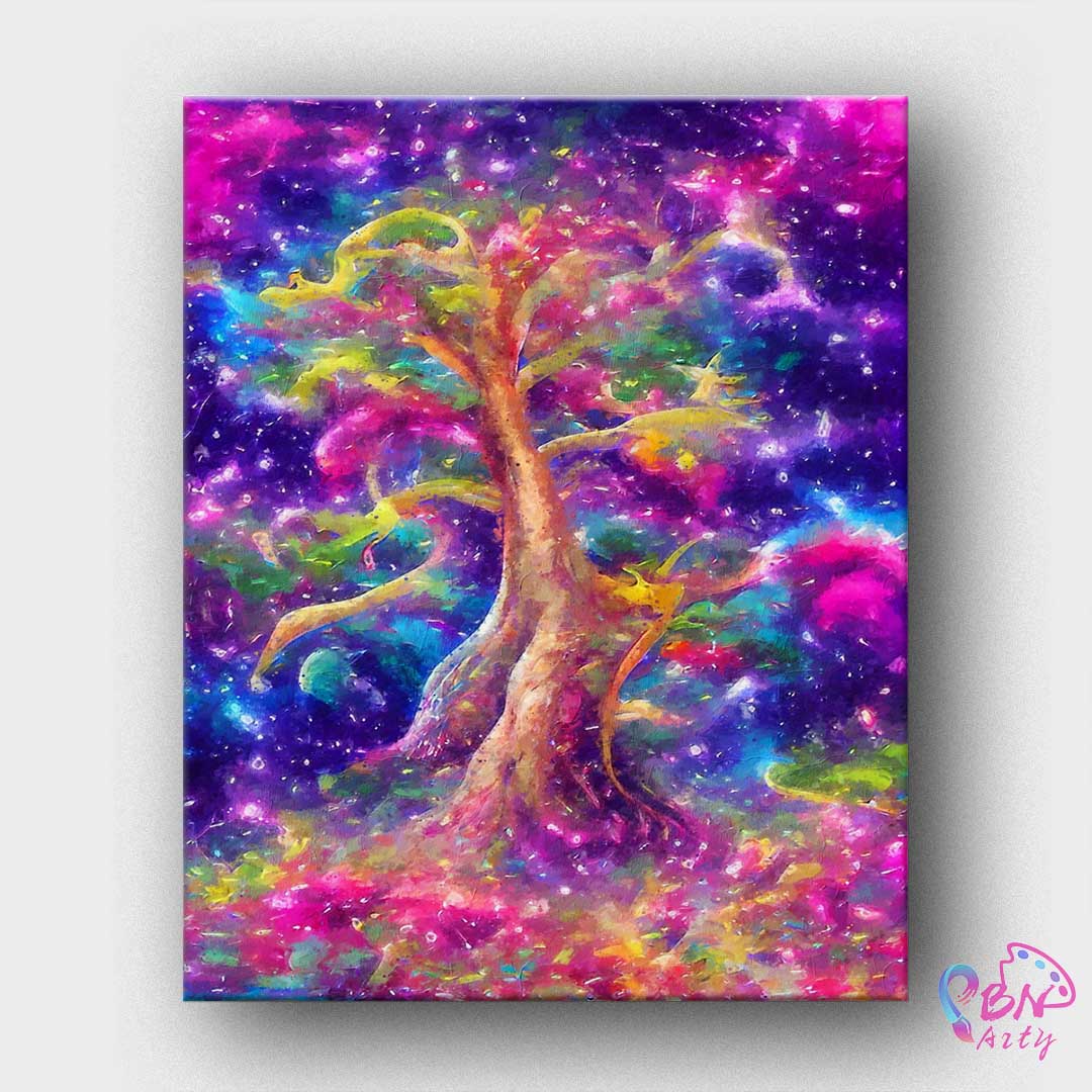 Paint By Numbers -Tree