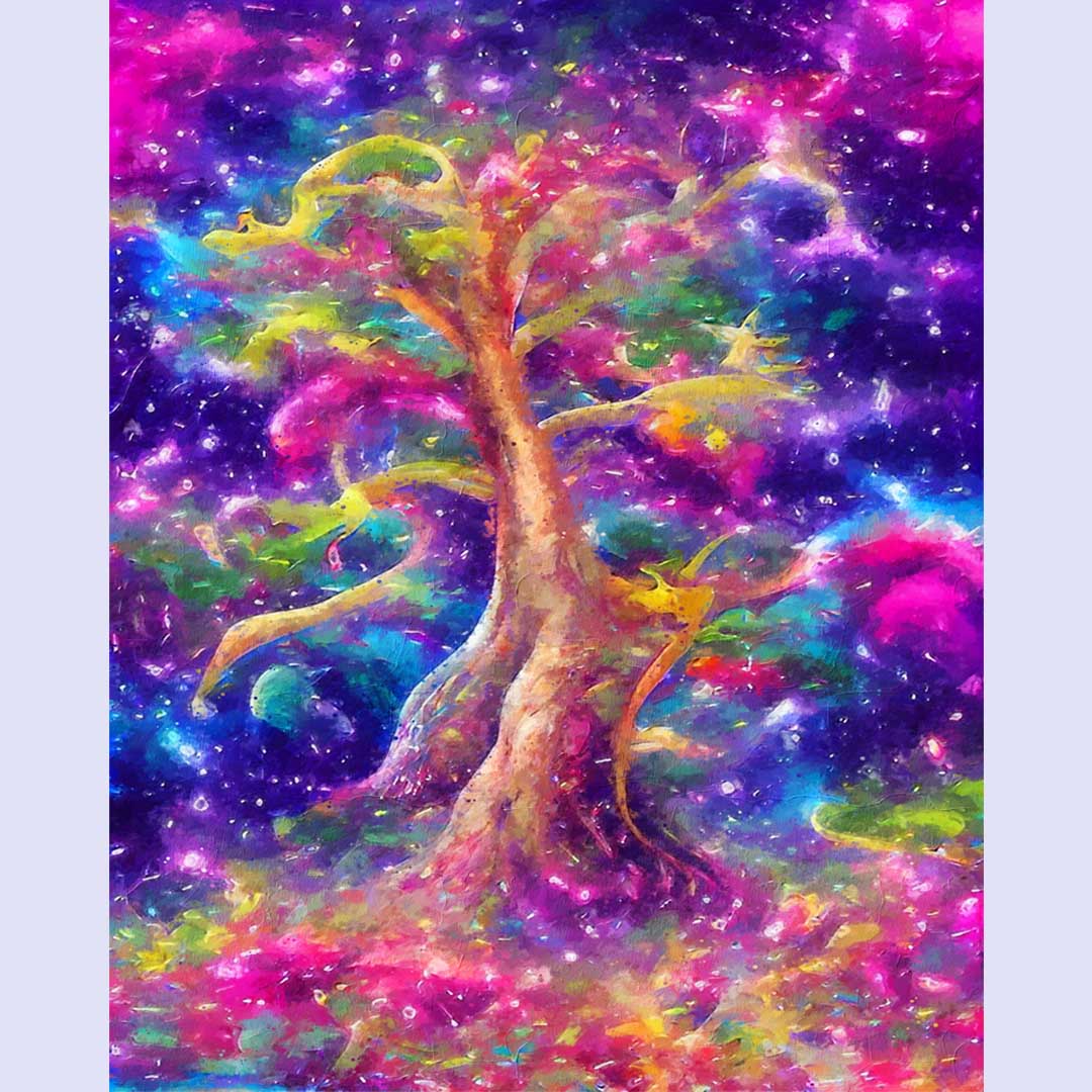 Paint By Numbers -Tree