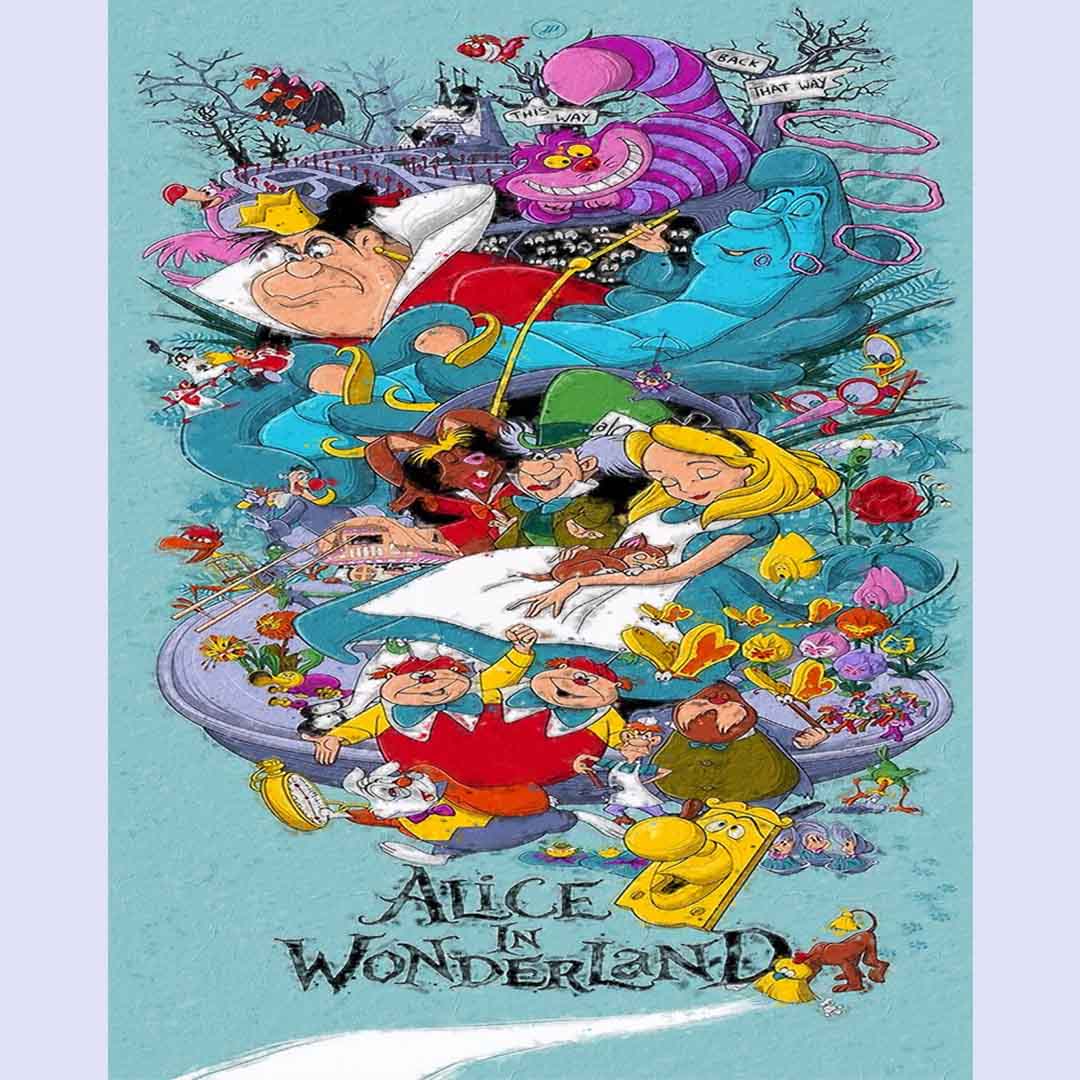 Malen nach Zahlen – Alice Prinzessin