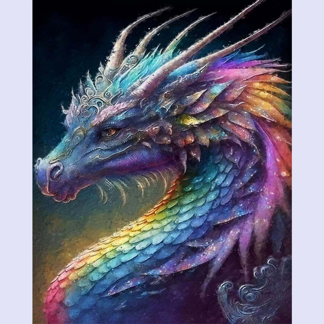 Paint By Numbers -Dragon