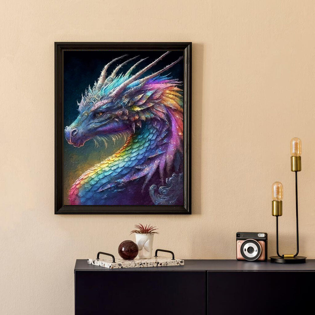 Paint By Numbers -Dragon