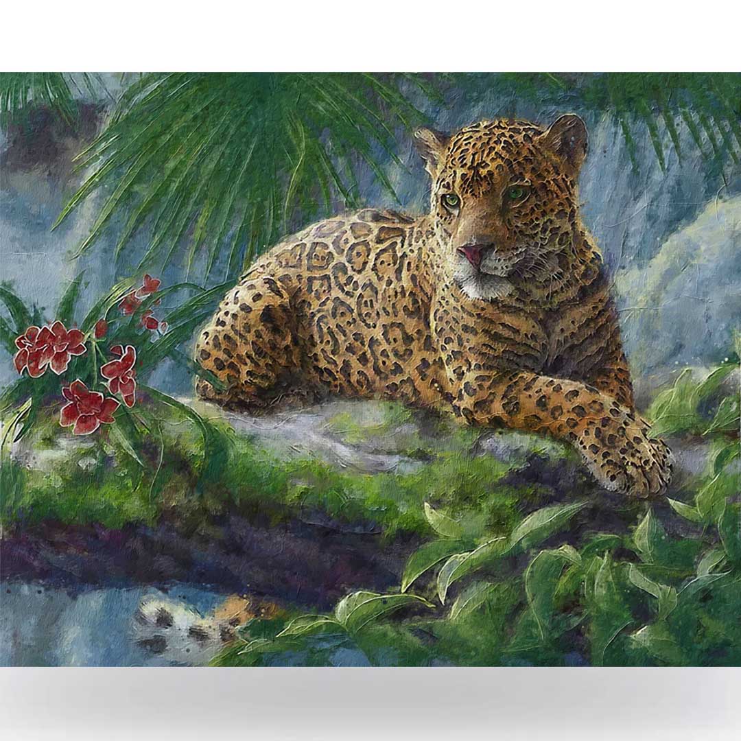 Paint By Numbers -Leopard