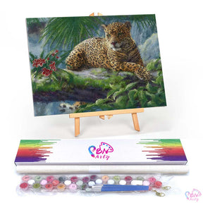 Paint By Numbers -Leopard