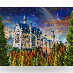 Paint By Numbers -Castle in the Forest