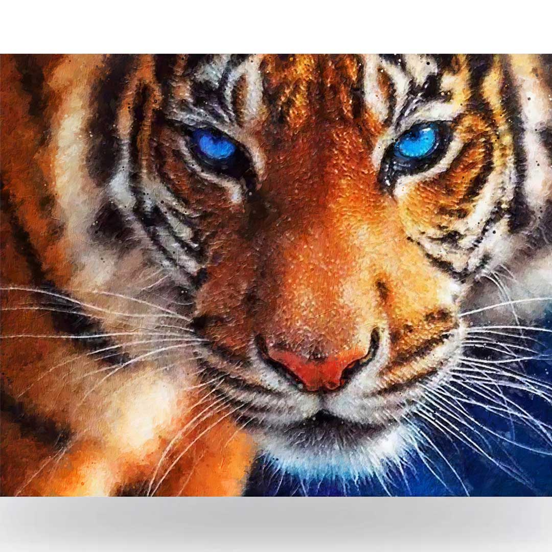 Paint By Numbers -Tiger