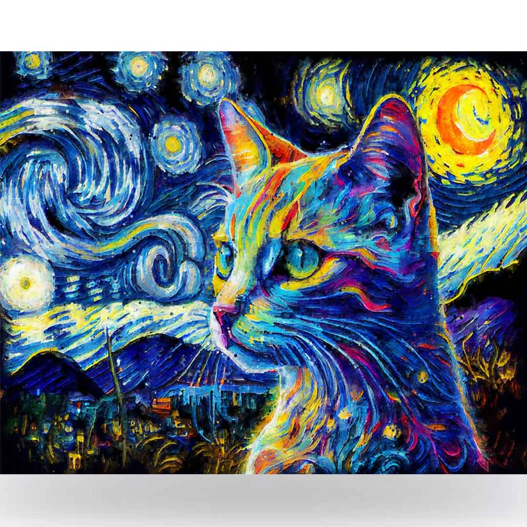 Paint By Numbers -Cat