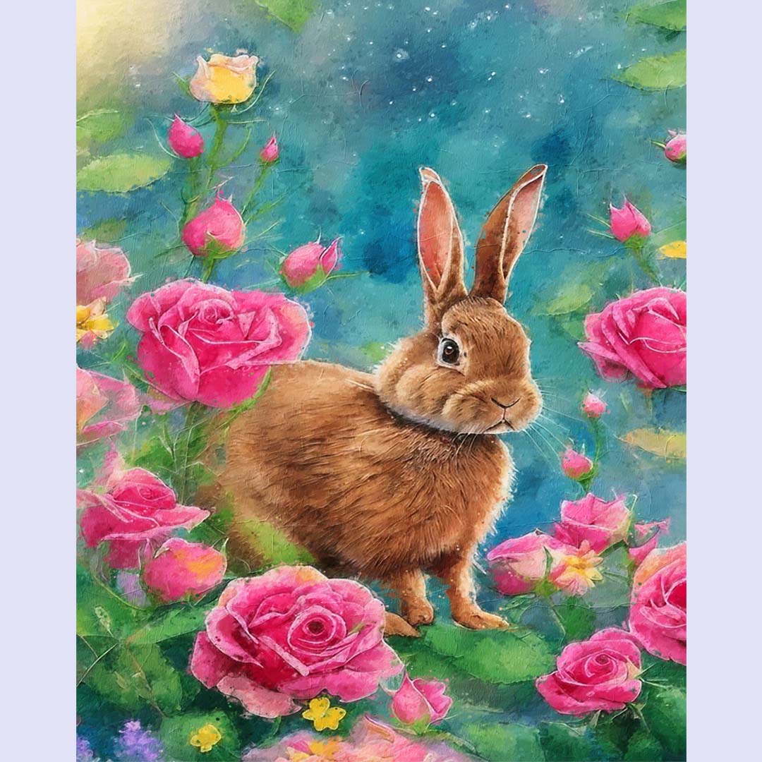 Paint By Numbers -Rabbit