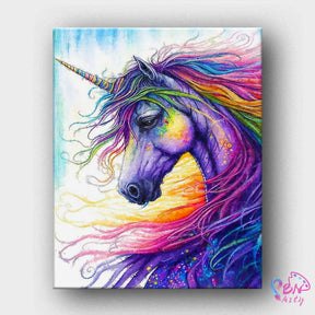 Paint By Numbers -Unicorn