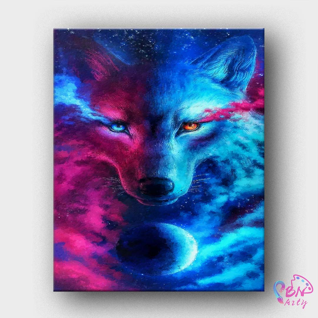 Paint By Numbers -Wolf