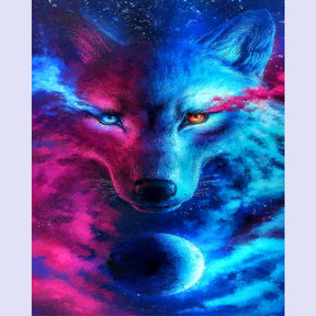 Paint By Numbers -Wolf