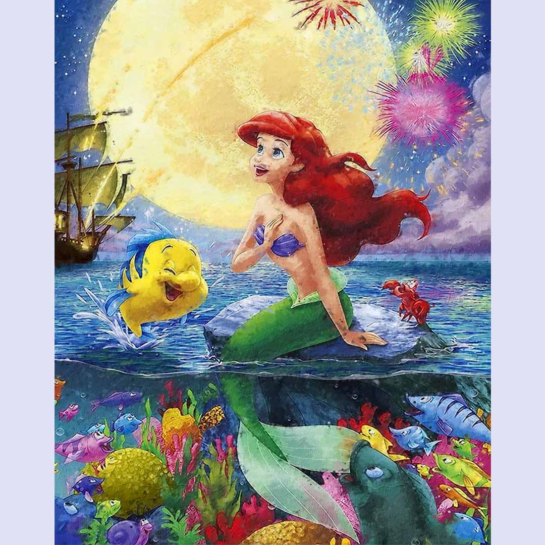 Paint By Numbers -Mermaid Princess