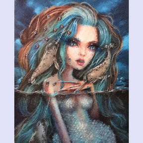 Paint By Numbers -Mermaid Princess