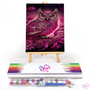 Paint By Numbers -Owl