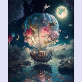 Paint By Numbers -Hot Air Balloon