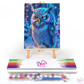 Paint By Numbers -Owl