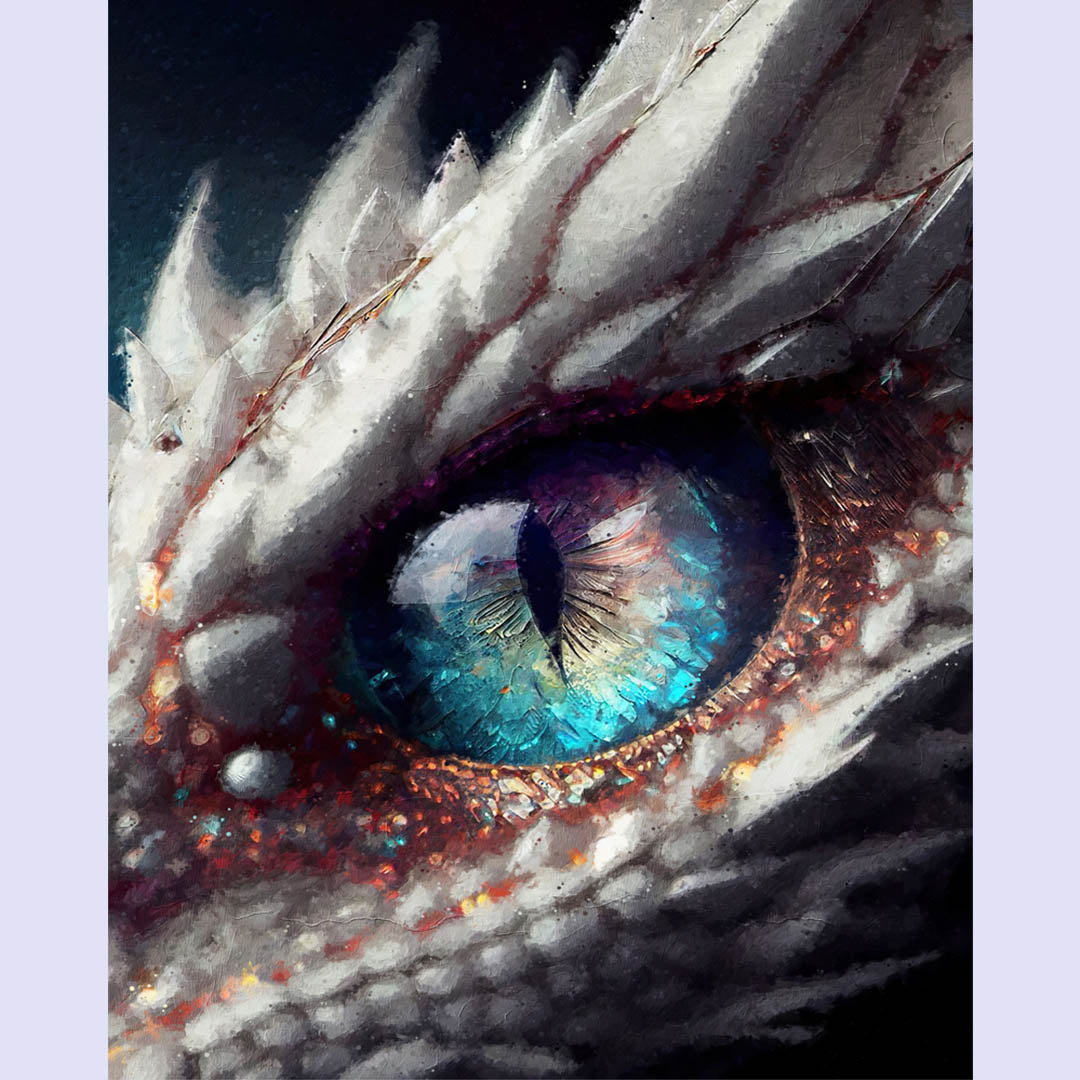 Paint By Numbers -Dragon's Eye