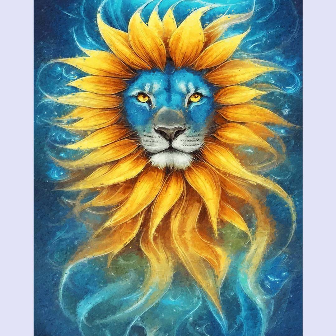 Paint By Numbers -Lion