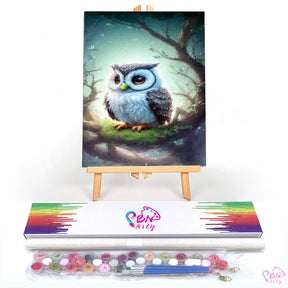 Paint By Numbers -Owl