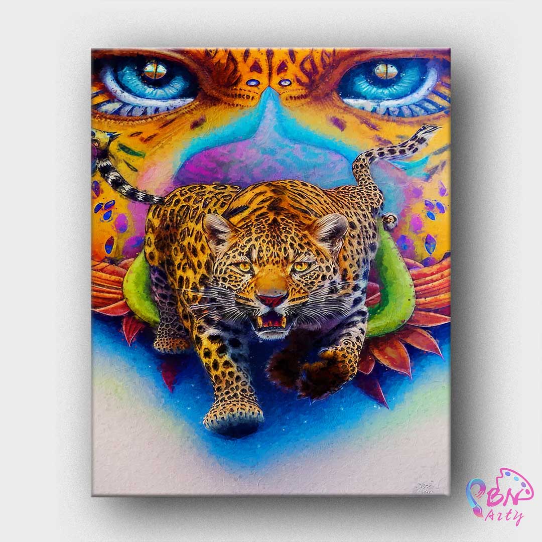 Paint By Numbers -Leopard