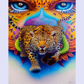 Paint By Numbers -Leopard